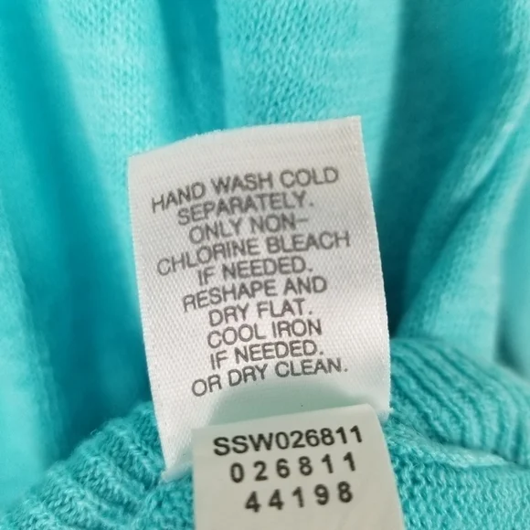 J Jill Linen Cardigan Sweater Linen Blend Size Small Blue Lightweight - Picture 6 of 9